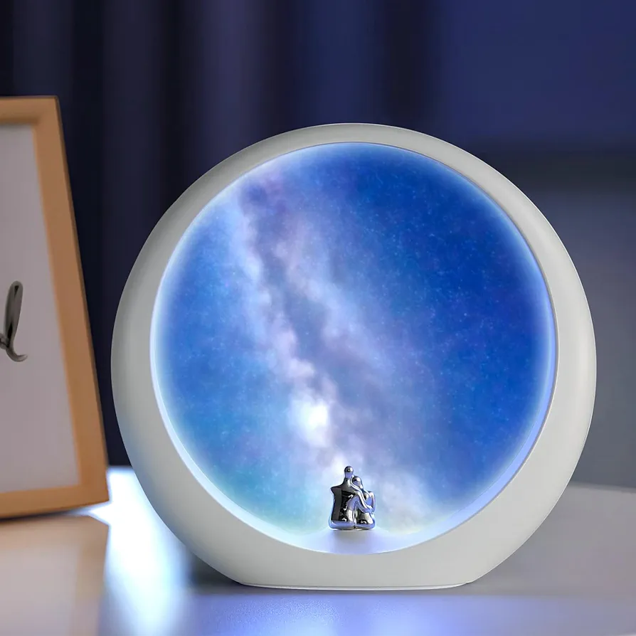 mamre Unique Milky Way Lamp Special Night Light Gift for Bedroom Living Room Suprise Gift for Valentine's Day Birthday Wedding Anniversary