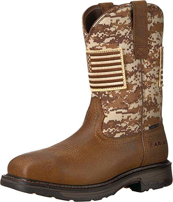 Ariat Men's Workhog Patriot Steel Toe Work Boot