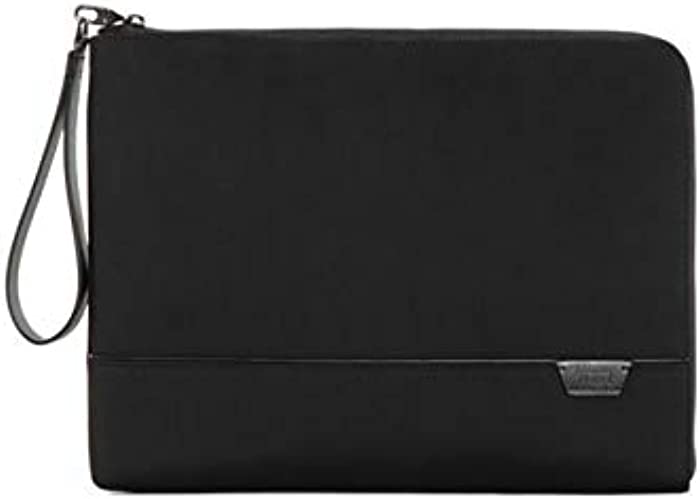 TUMI - Harrison Preston Large Portfolio - Clutch Wristlet Wallet for Men and Women - Black