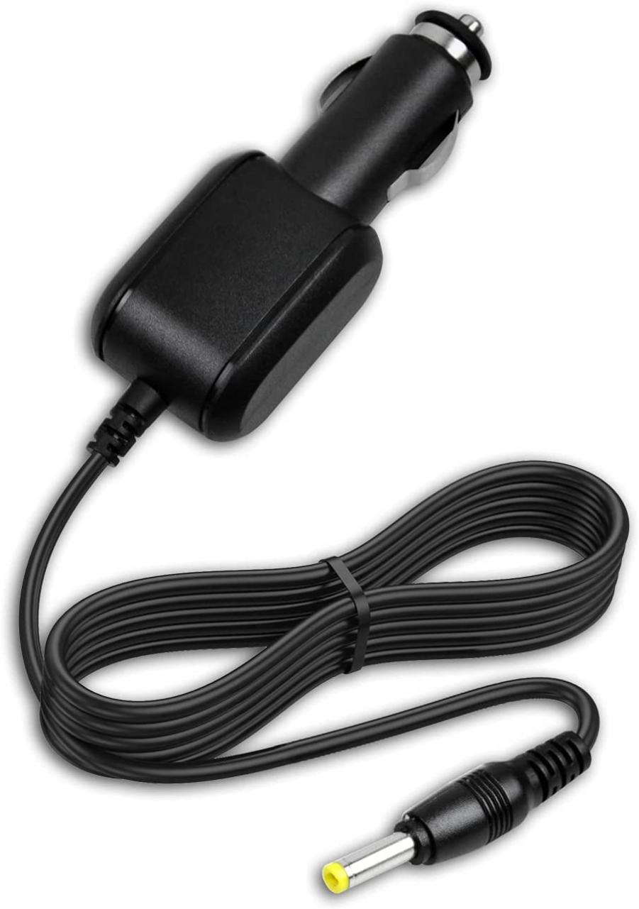 Car Charger Adapter for Portable DVD player, 6 Ft New Replacement Cigarette Lighter Power Cord Charger for Portable DVD Player