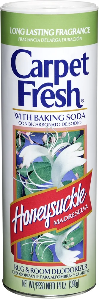 Carpet Fresh-275149 Rug and Room Deodorizer with Baking Soda, Honeysuckle Fragrance, 14 OZ PACK OF 1