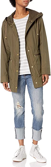 Cole Haan Women's City Packable Rain Jacket