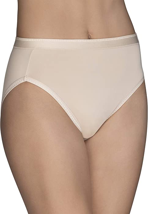 Vanity Fair Women's Comfort Where It Counts No Ride Up Panties