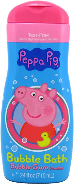 Peppa Pig Bubble Bath 24 Ounce Bubble Gum (3 Pack)