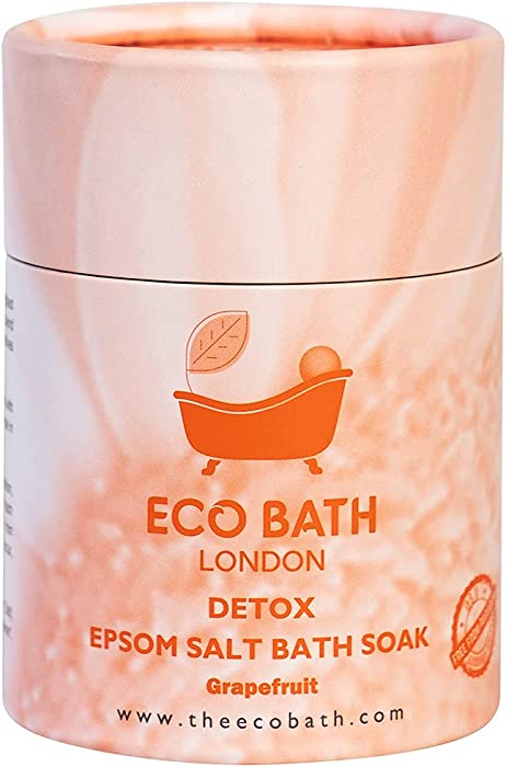 Eco Bath London Detox Epsom Salt Bath Soak, Citrus 250g