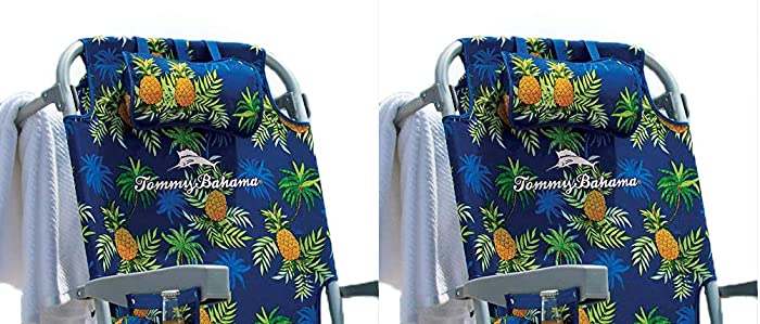 Tommy Bahama 2 Backpack Beach Chairs