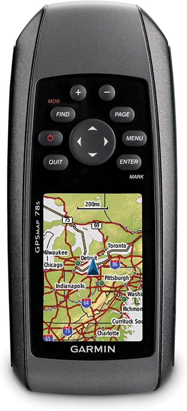 Garmin GPSMAP 78S Marine GPS Navigator and World Wide Chartplotter (010-00864-01)