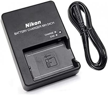 MH-24 Battery Charger for Nikon En-el14 En-el14a P7100 P7000 D5100 D5200 D5300 D5500 D5600 Df D3100 D3200 D3300 Camera