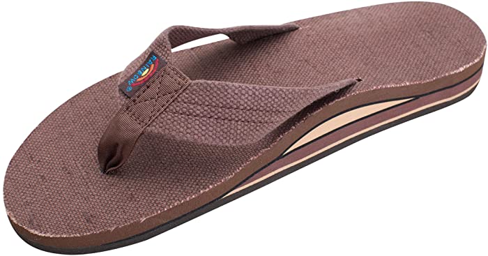 Rainbow Sandals Men's Double Layer Arch Hemp