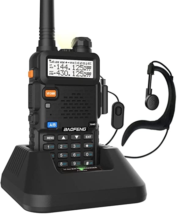 BAOFENG UV-5R Dual Band Two Way Radio (Black)