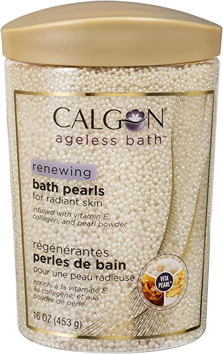 Calgon Ageless Bath Series Renewing Pearls (16-Ounce)