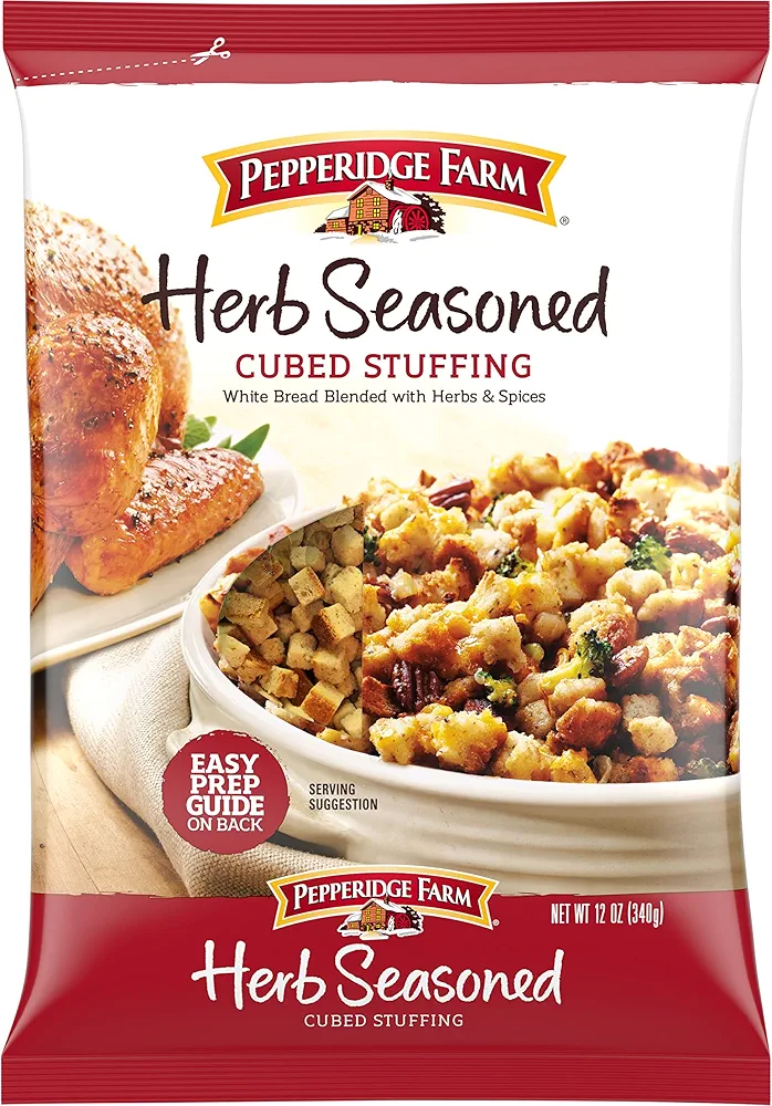 Pepperidge Farm Herb Seasoned Cubed Stuffing, 12 oz. Bag