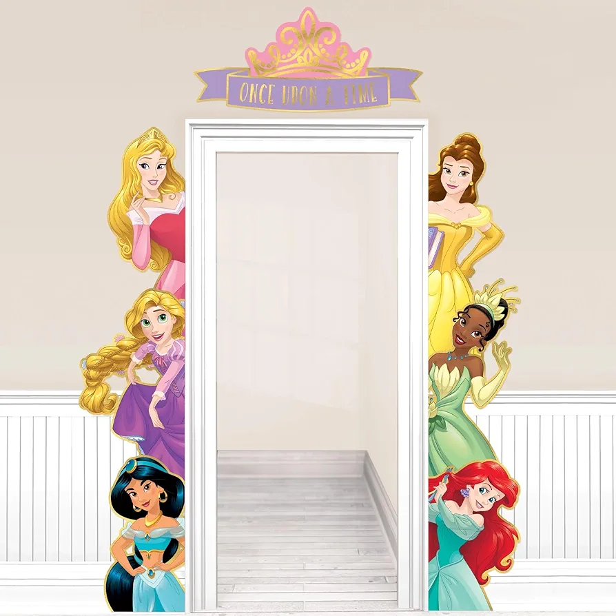 ©Disney Princess Door Decorating Kit - 10.6" x 21.8" | Assorted Design | Pack of 7