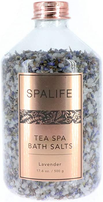 My Spa Life Bath Salts With Dried Flowers Lavender 17.6oz