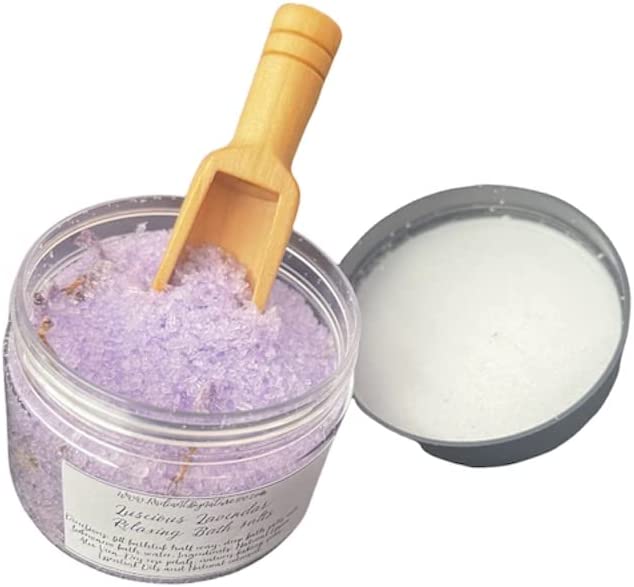 Hydrating 4 o.z fizzing Bath Salts, Radiant By Nature (Lavender)