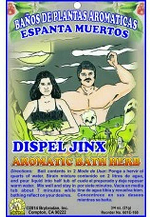 1 PC Aromatic Soothing Herbal Bath DISPEL Jinx ESPANTA Muertos BANO DE PLANTAS AROMATICAS - Made in USA - 1 OZ