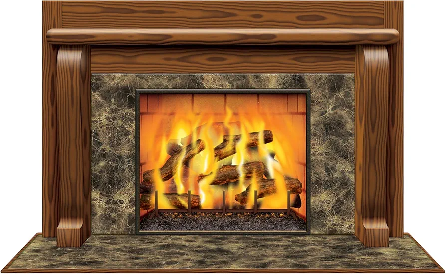 Fireplace Insta-View Party Accessory (1 count) (1/Pkg)