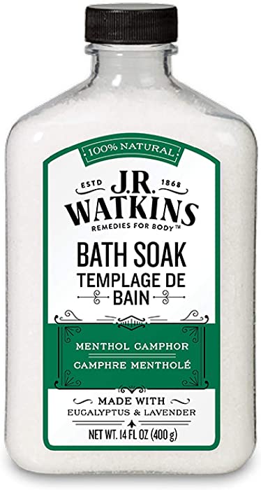 J.R. Watkins Menthol Camphor Bath Soak, 14 Ounce