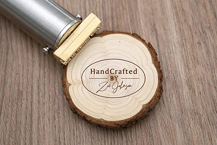 Custom Electric Wood Branding Iron with Custom Stamp 200W 110V (1.5"x1.5")