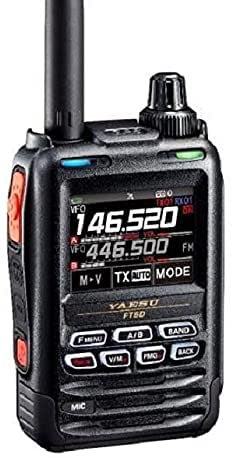 Yaesu FT-5DR C4FM/FM 144/430MHz Dual Band 5W Digital Transceiver with Touch Screen Display