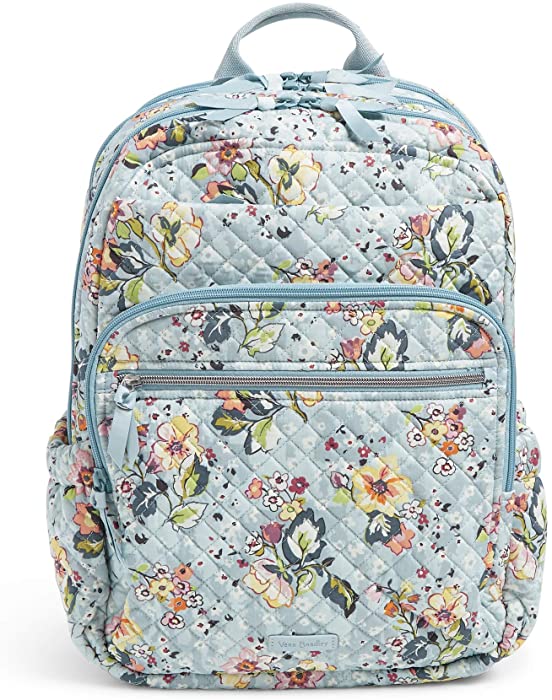 Vera Bradley Women's Cotton XL Campus Backpack Bookbag