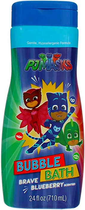 Pj Masks Bubble Bath 24 Ounce Brave Berry Scented (710ml) (3 Pack)