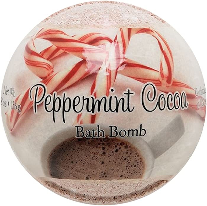 Primal Elements Peppermint Cocoa Bath Bomb, 4.8 Ounce