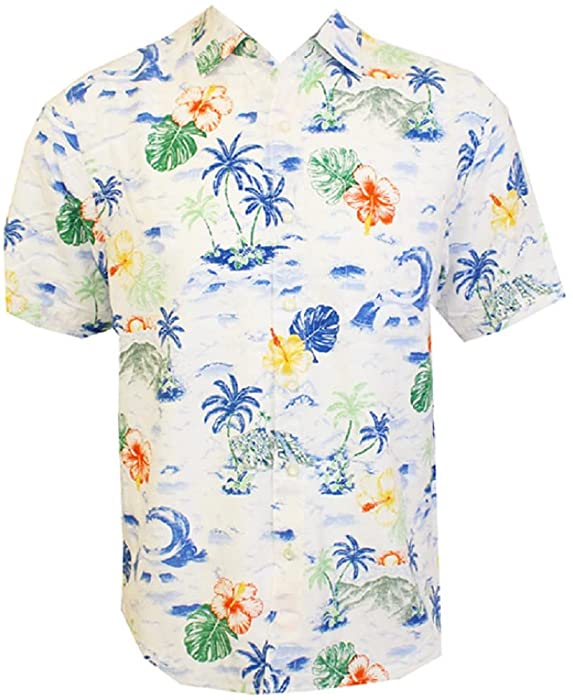 Tommy Bahama Veracruz Cay Wave Break Camp Shirt