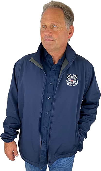 US Coast Guard Full Zip Jacket Made In USA