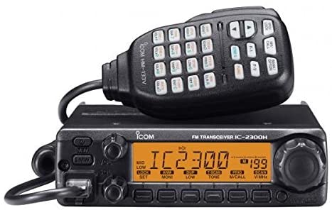 Bundle - 2 Items: Icom IC-2300H & Ham Guides TM Quick Reference Card - 3 Year Warranty