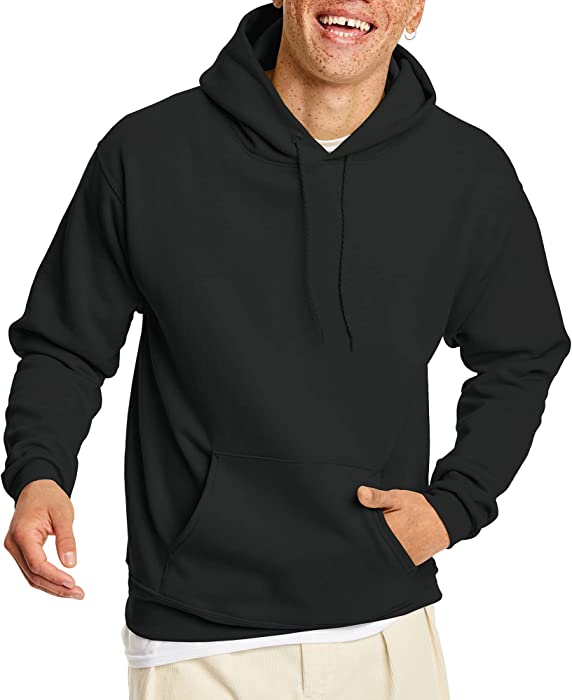 Hanes Men's Pullover EcoSmart Hooded Sweatshirt