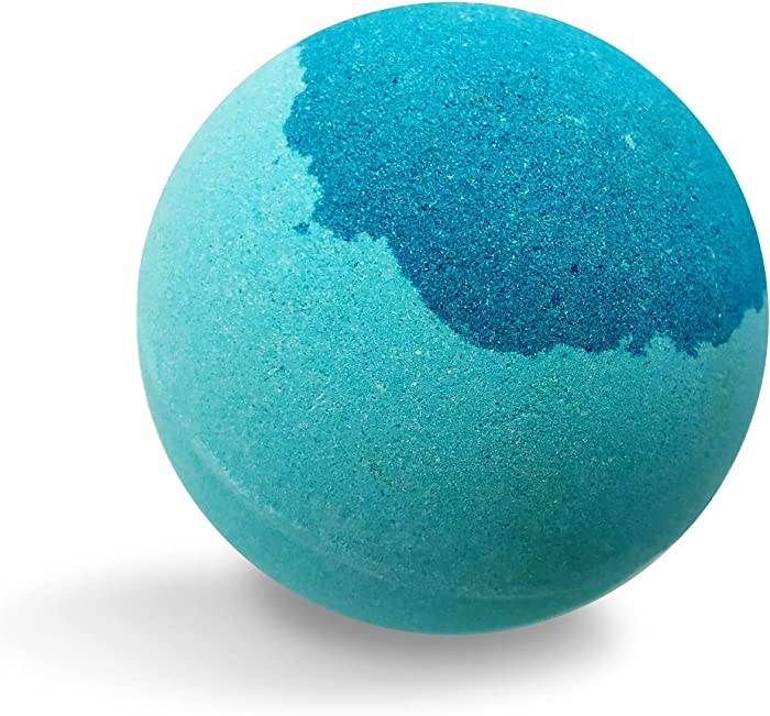 Deep Blue Sea Bath Bomb by Zolly, Scented Bath Fizzies, Ringless Bath Bomb, Bath and Body, Bath Art