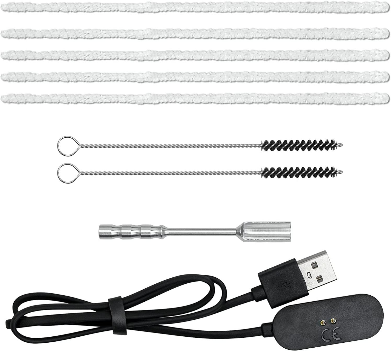 Designed for 2&3 Charger USB Cable+Loading Spoon Replacement Accessories,[5+2] Brushes Kit for Daily Cleaning Home