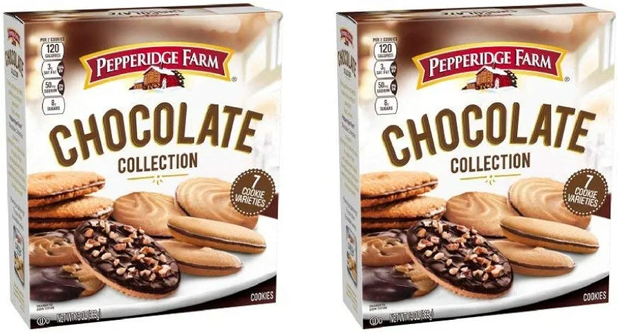 Pepperidge Farm Cookie Collections Chocolate Cookies, 13 Ounce Box (2 PACK)