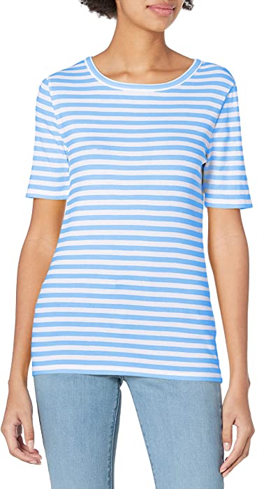 J.Crew Women's Slim Perfect T-Shirt in Stripe