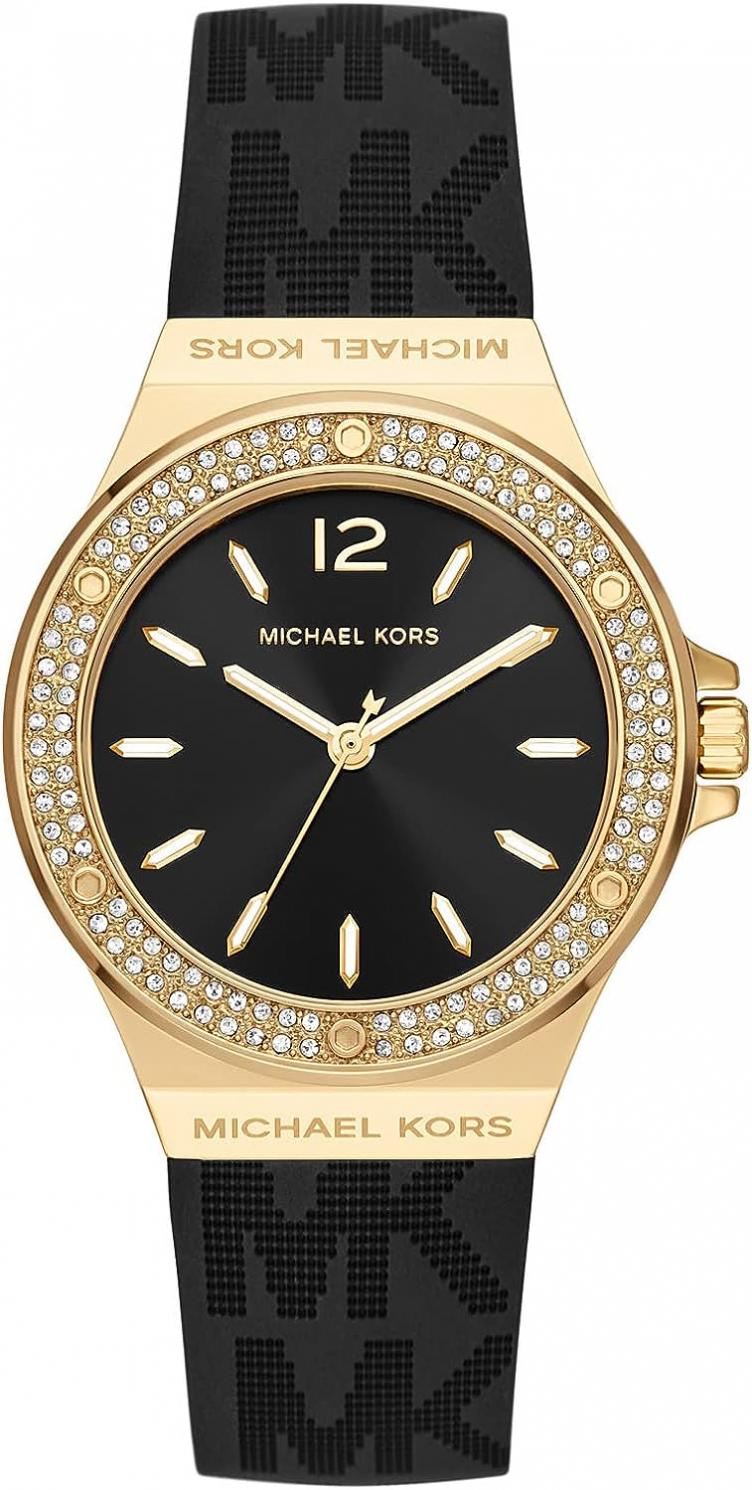 Michael Kors Lennox Three-Hand Stainless Steel Watch