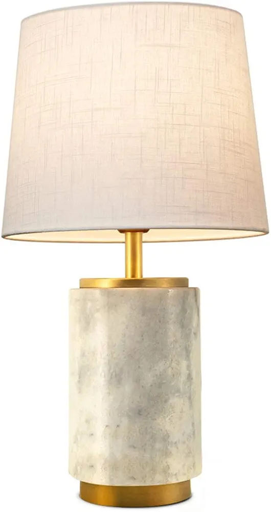 Table Lamp Simple Modern Nordic Creative Marble Desk Lamp Bedroom Living Room Study Light Luxury Continental Hotel Bedside Lamp Simple Ceramic Table lamp