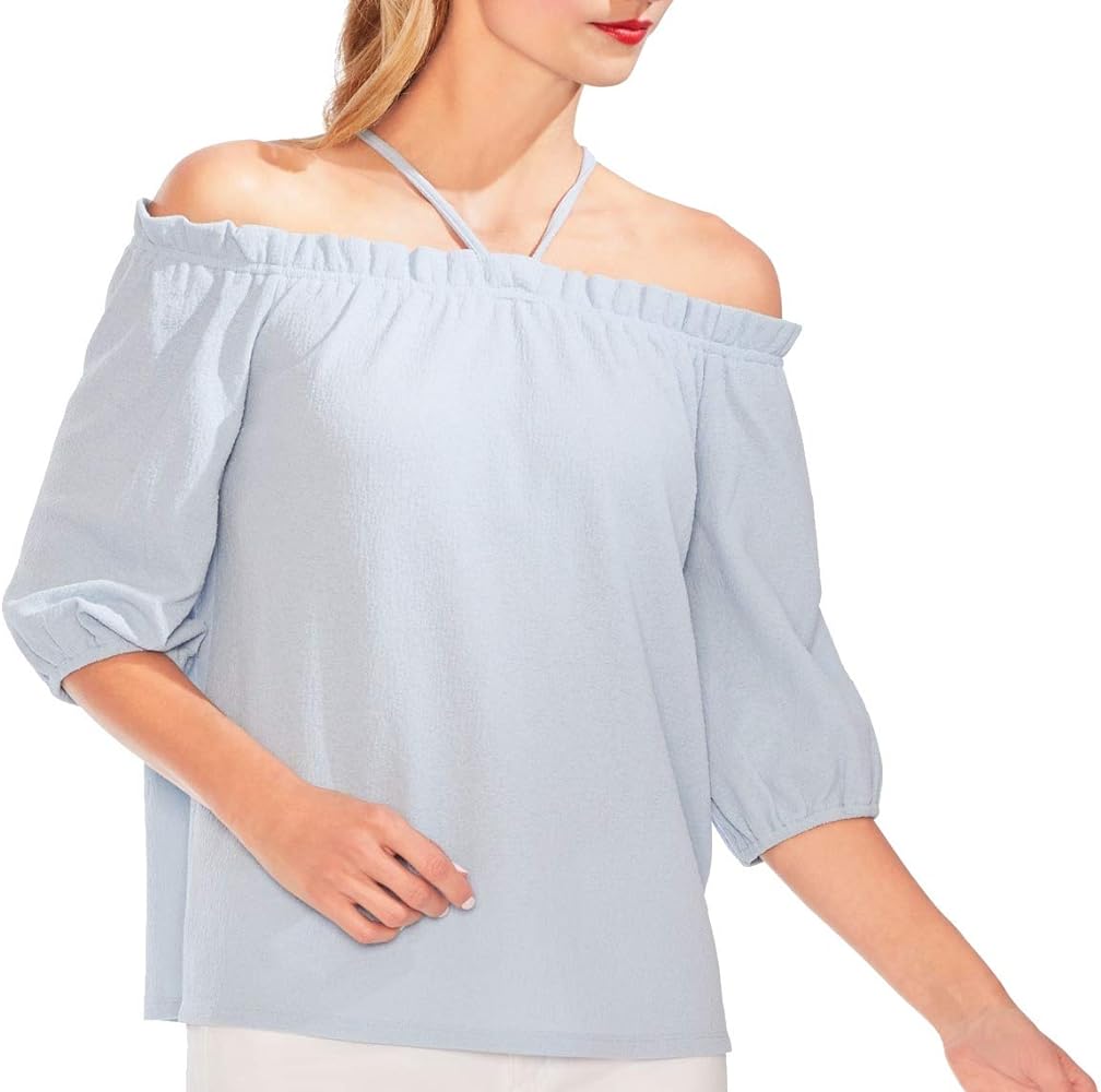 Vince Camuto Tie-Back Off-The-Shoulder Top