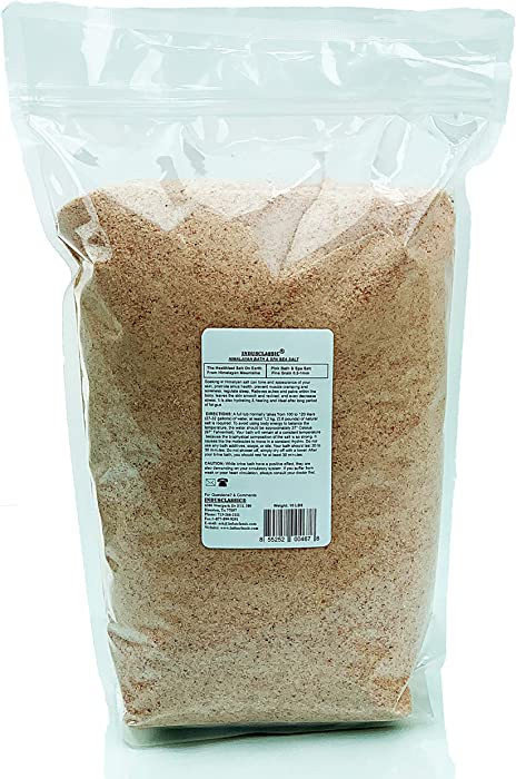 IndusClassic Pure Natural Himalayan Pink Bath & Spa Sea Salt - 10 lbs Fine Grain 0.5~1 mm…