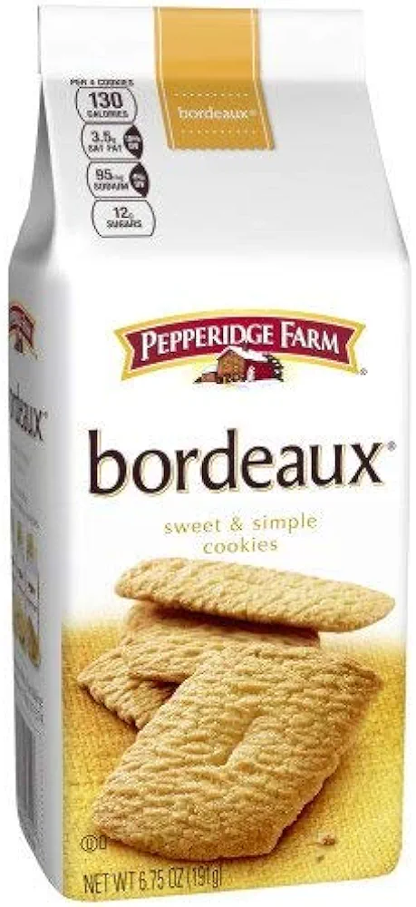 Pepperidge Farm, Bordeaux Cookies, 6.75Oz Bag