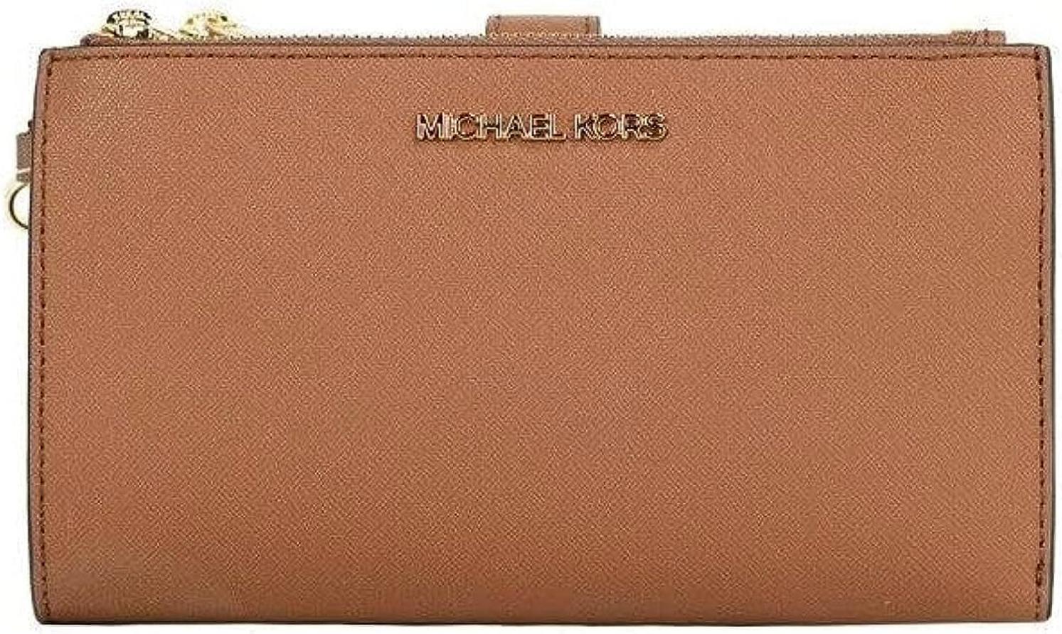 Michael Kors Women's Jet Set Travel Dbl Zip Wristlet