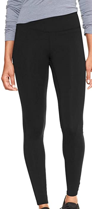 GAP Womens GapFit Leggings, True Black (XXL)