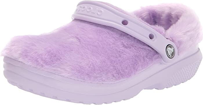 Crocs Unisex-Adult Men's and Women's Classic Fur Sure Clog | Fuzzy Slippers