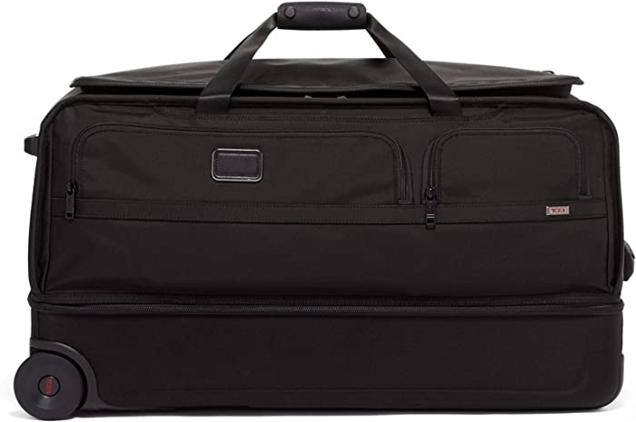 Tumi Alpha 3 Large Split 2 Wheeled Duffel Black One Size