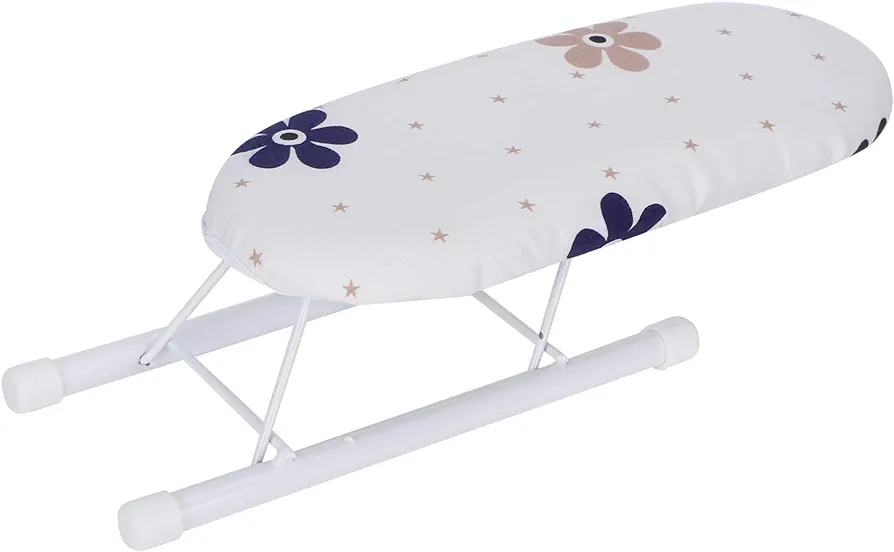 Tabletop Ironing Board, Small Countertop Ironing Board for Sleeve, Collars, Cuffs, Heavy Duty Ironing Board with Folding Legs for Home, Laundry Room, Dorm Use,