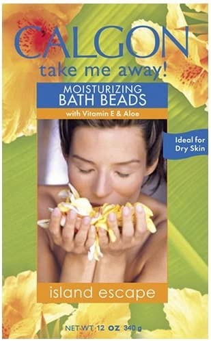 Calgon Moisturizing Bath Beads - Island Escape: 12 OZ