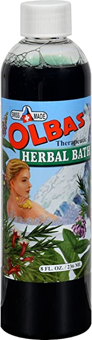 Olbas Therapeutic Herbal Bath - Soothes and Relaxes Aching Muscles - Swiss Made - 8 fl oz (Pack of 4)