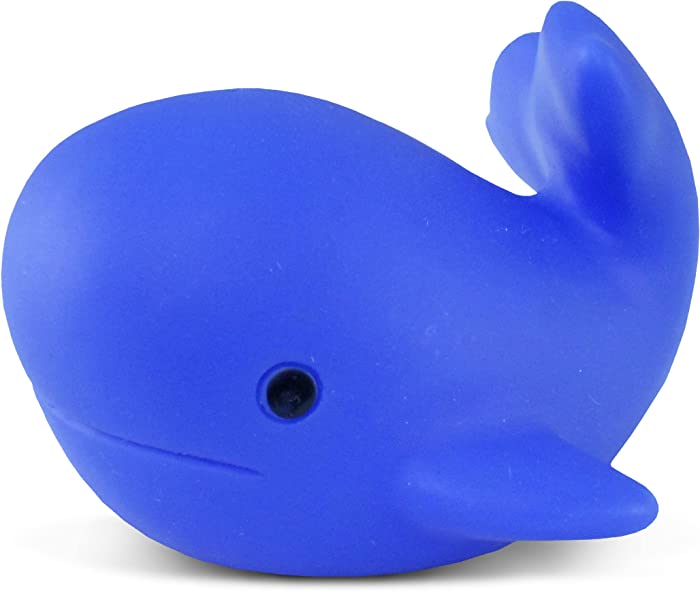 Puzzled Blue Whale Bath Buddy Squirter Blue 3 Inch