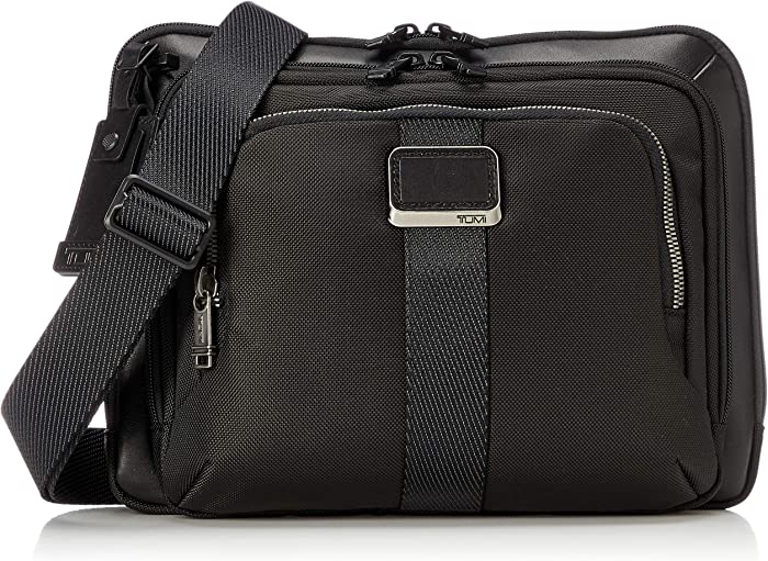 TUMI - Alpha Bravo Jackson Crossbody Bag - Satchel for Men and Women - Black