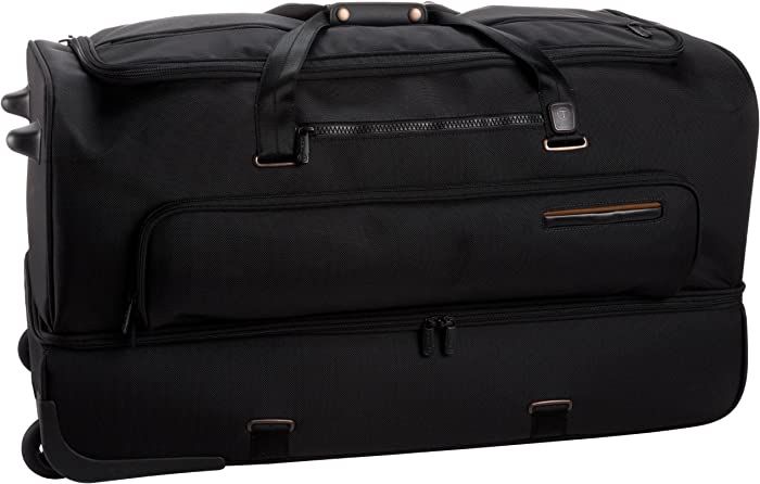 Tumi T-Tech Data Edison 30-Inch Wheeled Split Duffel,Black,one size